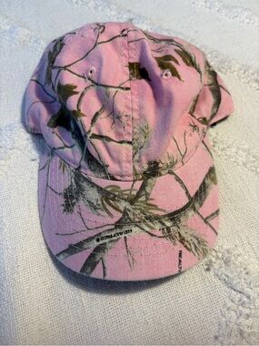 Signature Pink Camo Baseball Cap